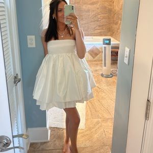 Honeybun Satin Babydoll dress by Fashion Nova - great quality!